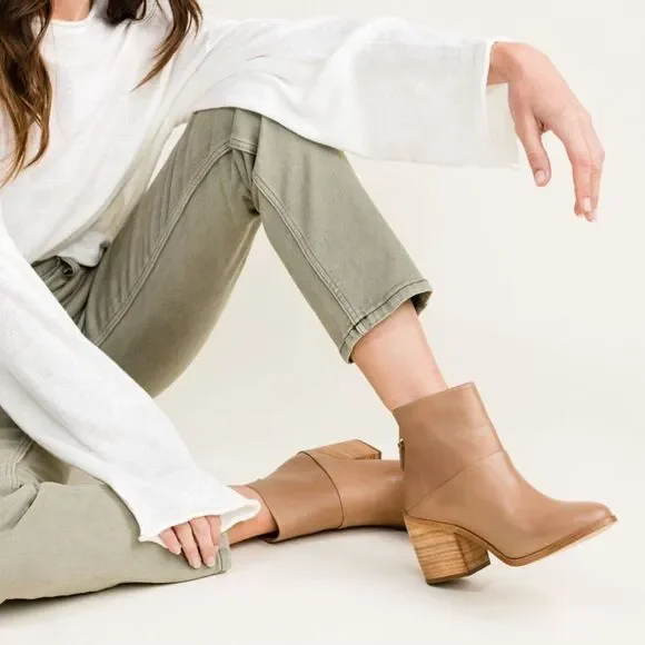 Nisolo Dari Boot 2.0 Tan Leather Booties 7
